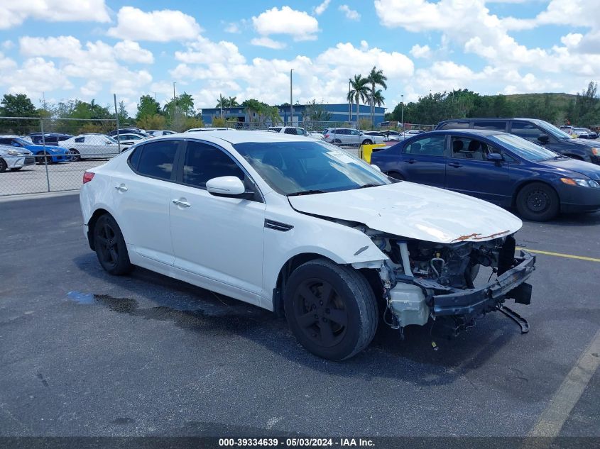 2015 Kia Optima Lx VIN: 5XXGM4A71FG385436 Lot: 39334639