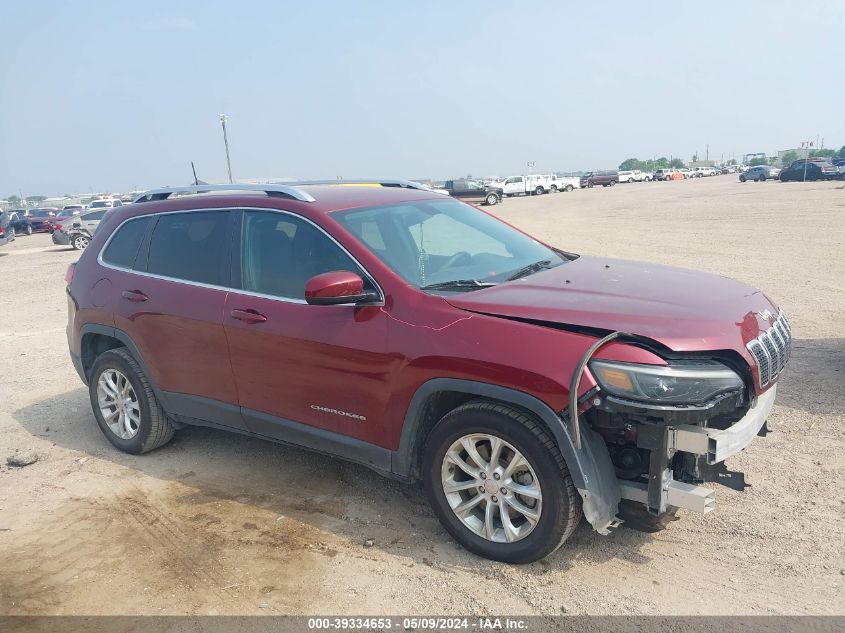 2019 Jeep Cherokee Latitude Fwd VIN: 1C4PJLCB4KD428403 Lot: 39334653