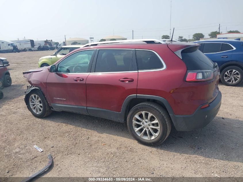 2019 Jeep Cherokee Latitude Fwd VIN: 1C4PJLCB4KD428403 Lot: 39334653