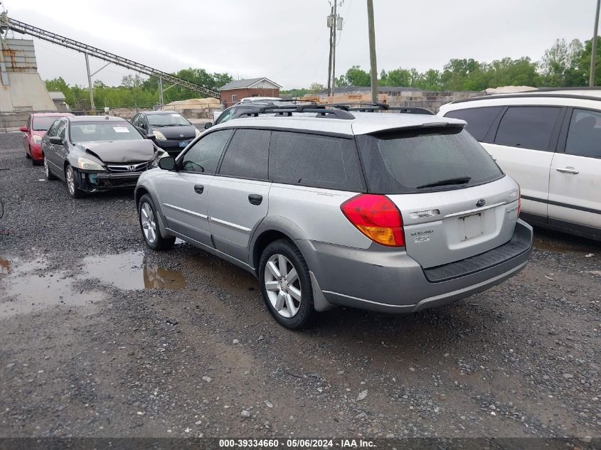 4S4BP61C867357518 | 2006 SUBARU OUTBACK