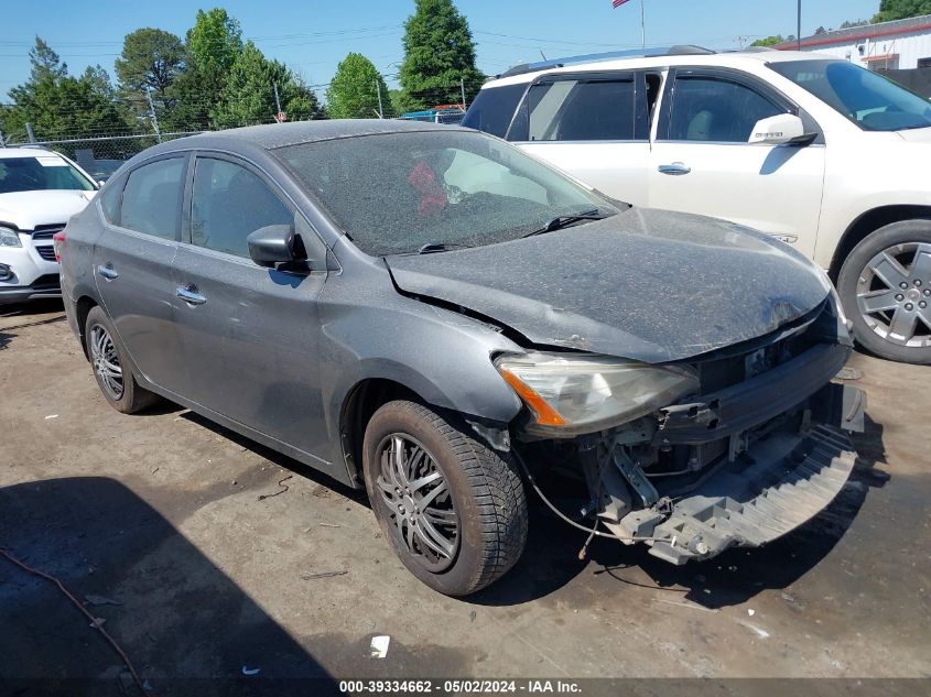 2015 Nissan Sentra Sv VIN: 3N1AB7AP9FL689859 Lot: 39334662