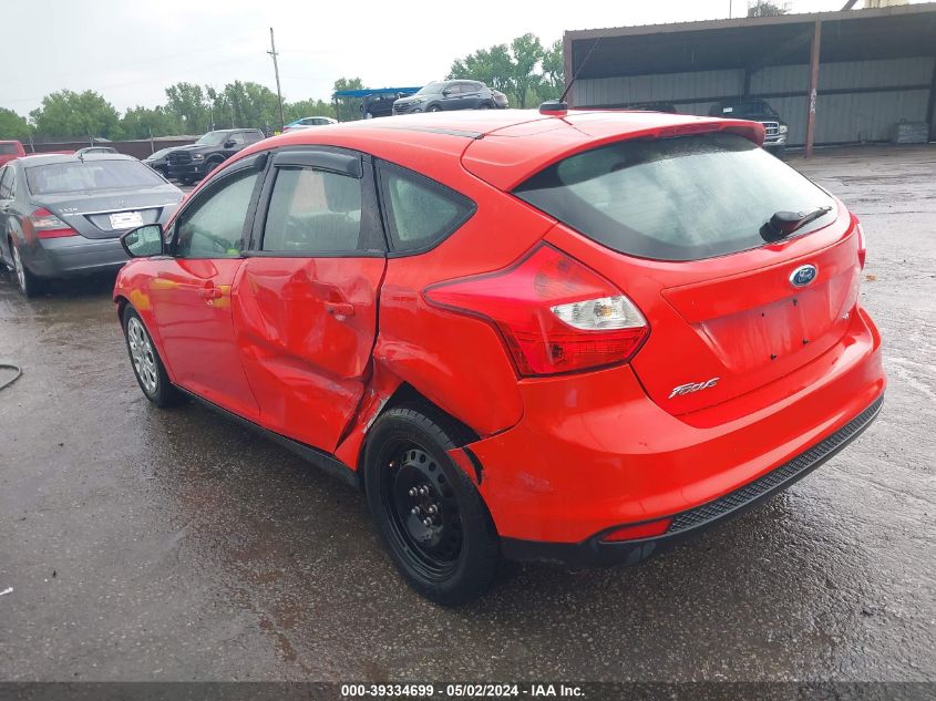 2012 Ford Focus Se VIN: 1FAHP3K27CL126198 Lot: 39334699