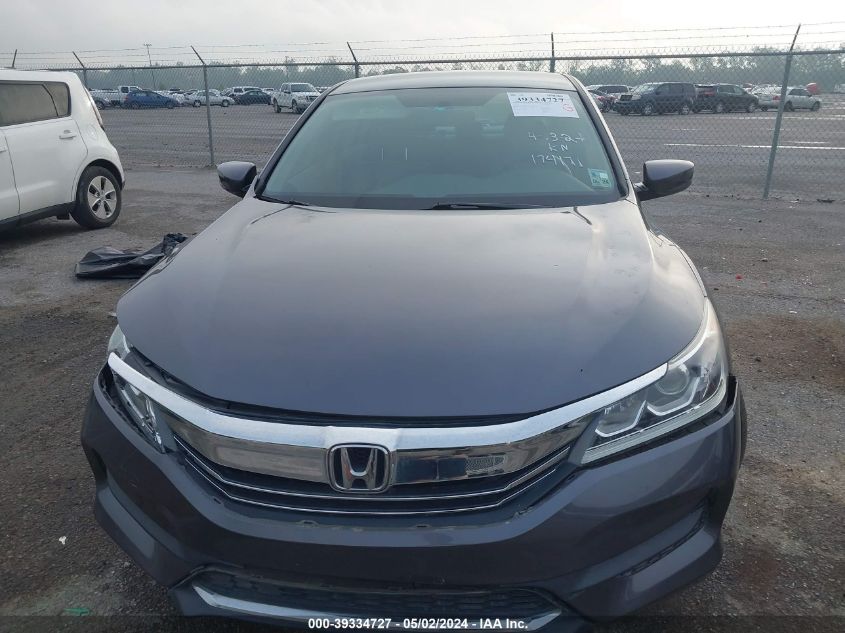 2016 Honda Accord Lx VIN: 1HGCR2F39GA174171 Lot: 39334727