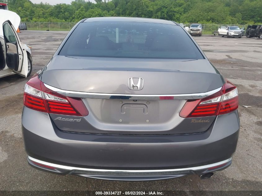 2016 Honda Accord Lx VIN: 1HGCR2F39GA174171 Lot: 39334727