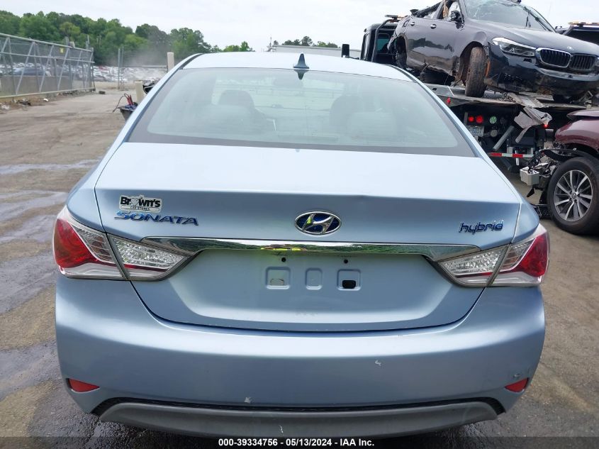 2011 Hyundai Sonata Hybrid VIN: KMHEC4A45BA005127 Lot: 39334756