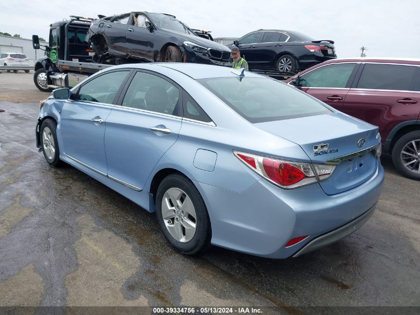 2011 Hyundai Sonata Hybrid VIN: KMHEC4A45BA005127 Lot: 39334756