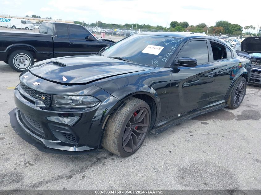 2021 Dodge Charger Scat Pack Widebody Rwd VIN: 2C3CDXGJ8MH537763 Lot: 39334758