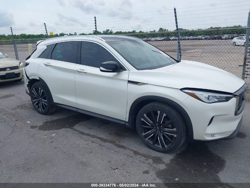 2021 Infiniti Qx50 Luxe VIN: 3PCAJ5BA8MF122729 Lot: 39334776