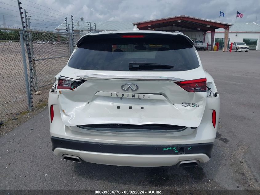 2021 Infiniti Qx50 Luxe VIN: 3PCAJ5BA8MF122729 Lot: 39334776