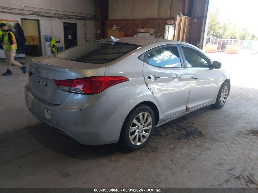 5NPDH4AEXCH126854 | 2012 HYUNDAI ELANTRA