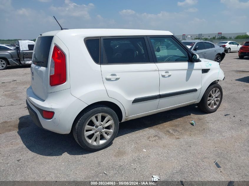 2012 Kia Soul + VIN: KNDJT2A69C7462577 Lot: 39334863