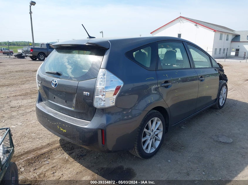 2013 Toyota Prius V Five VIN: JTDZN3EU7D3202618 Lot: 39334872