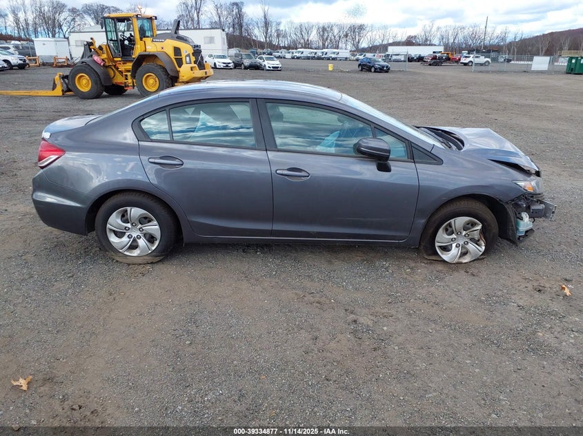 2015 Honda Civic Lx VIN: 19XFB2F51FE287366 Lot: 39334877
