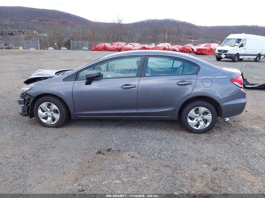 2015 Honda Civic Lx VIN: 19XFB2F51FE287366 Lot: 39334877