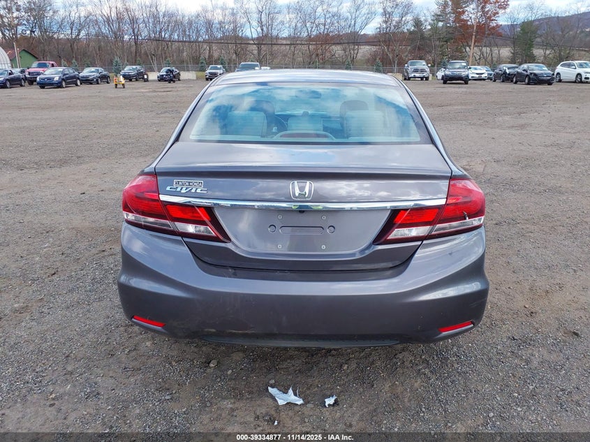 2015 Honda Civic Lx VIN: 19XFB2F51FE287366 Lot: 39334877