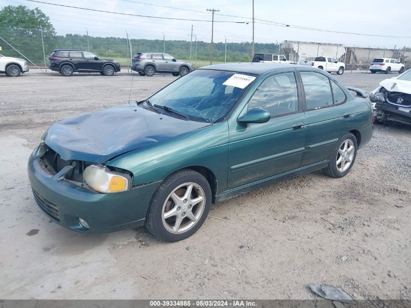 3N1BB51A1YL001179 | 2000 NISSAN SENTRA