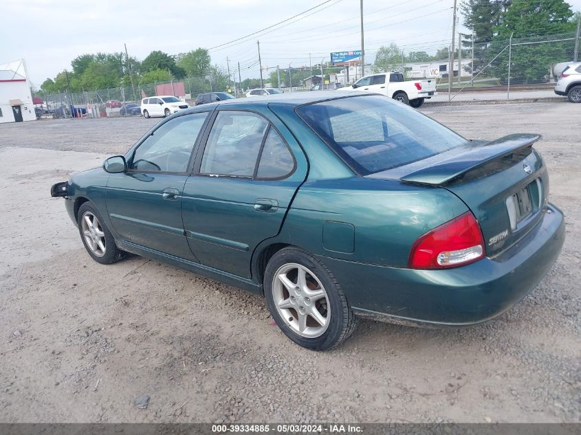 3N1BB51A1YL001179 | 2000 NISSAN SENTRA