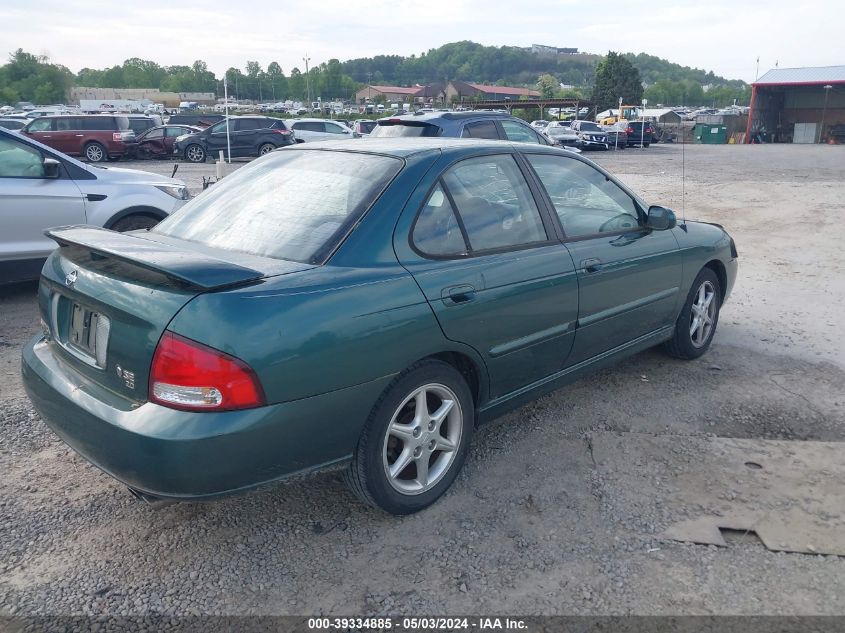 3N1BB51A1YL001179 | 2000 NISSAN SENTRA