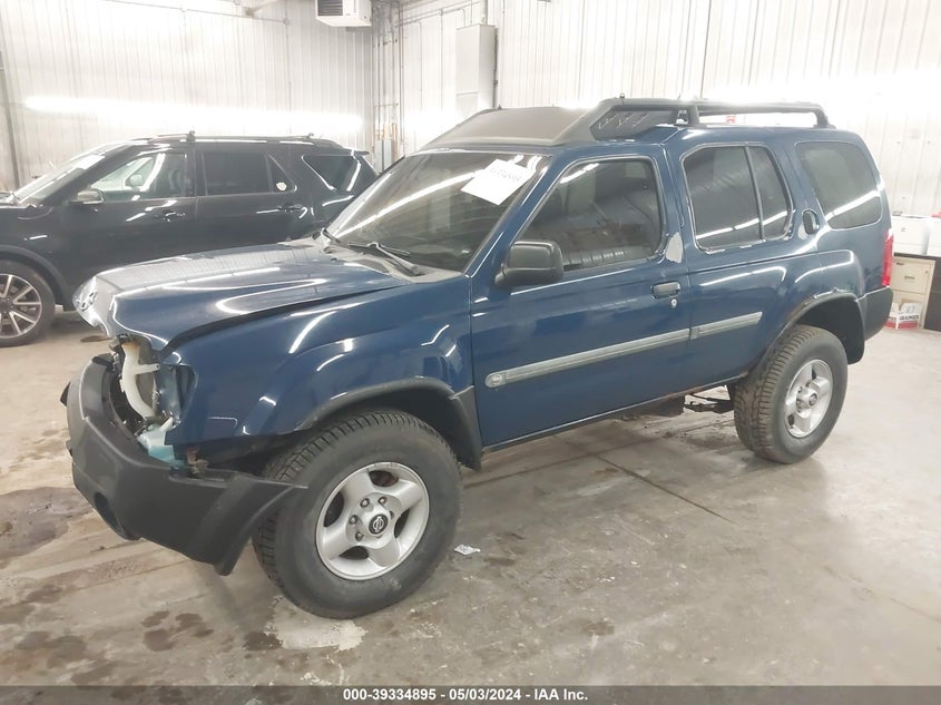 2002 Nissan Xterra Xe S/C W/Vss VIN: 5N1MD28Y92C558003 Lot: 39334895