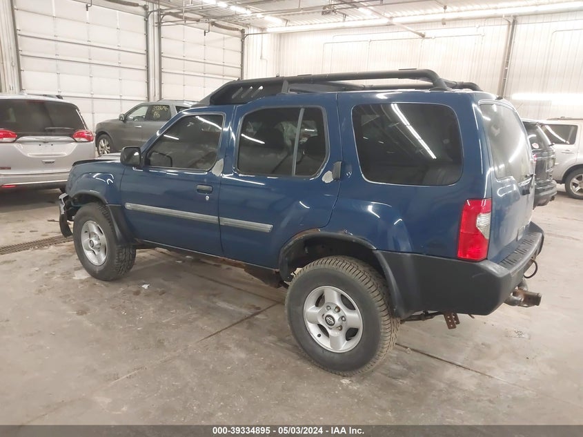 2002 Nissan Xterra Xe S/C W/Vss VIN: 5N1MD28Y92C558003 Lot: 39334895