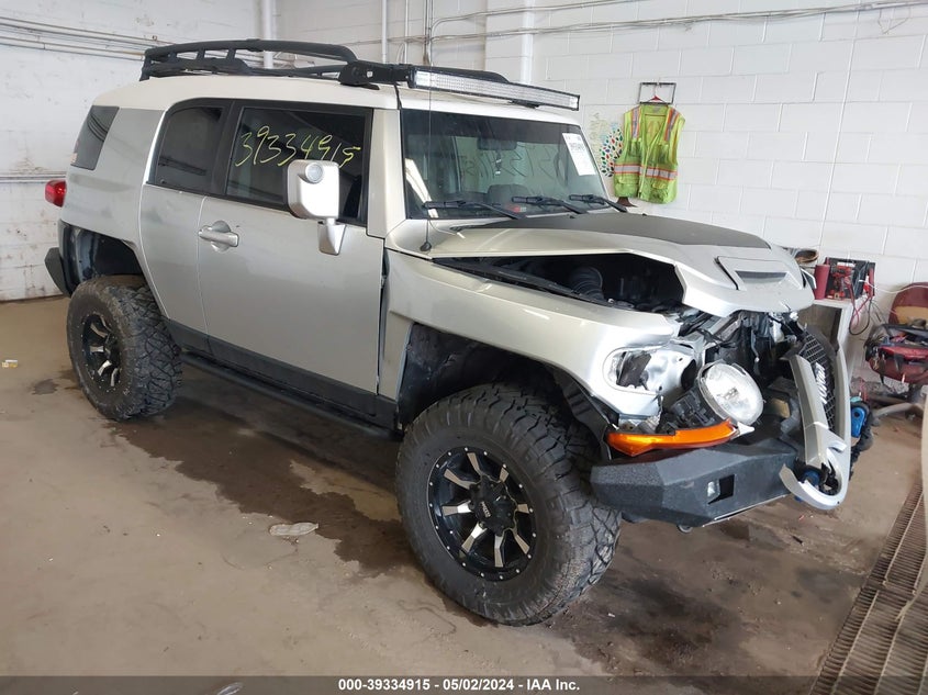 2007 Toyota Fj Cruiser VIN: JTEBU11F070017361 Lot: 39334915