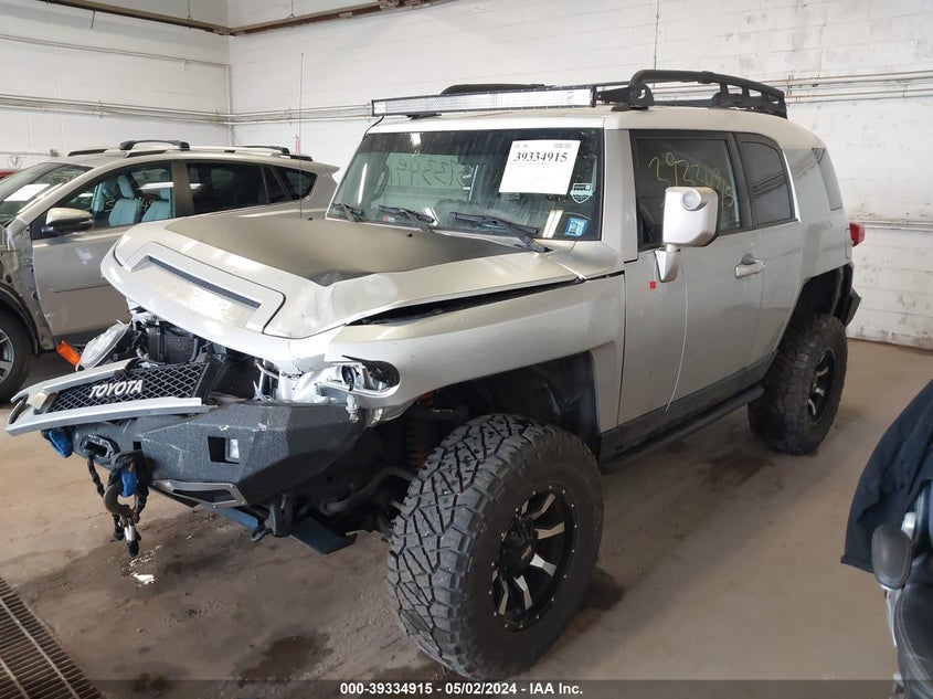 2007 Toyota Fj Cruiser VIN: JTEBU11F070017361 Lot: 39334915