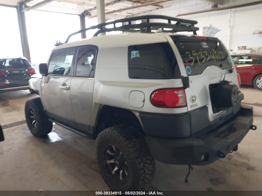 2007 Toyota Fj Cruiser VIN: JTEBU11F070017361 Lot: 39334915