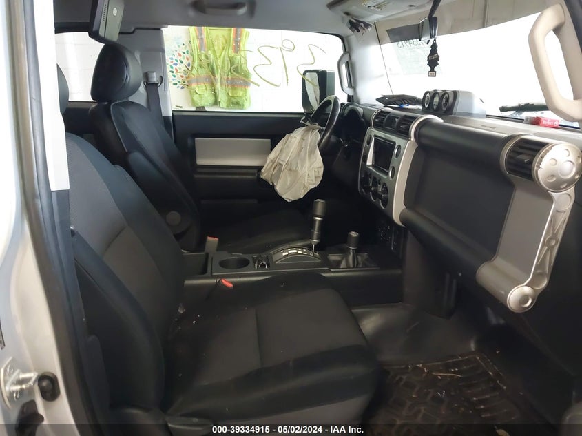 2007 Toyota Fj Cruiser VIN: JTEBU11F070017361 Lot: 39334915