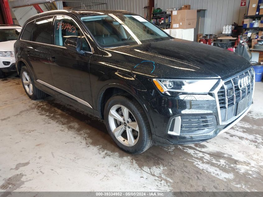 2022 Audi Q7 Premium Plus 45 Tfsi Quattro Tiptronic VIN: WA1LJBF76ND004624 Lot: 39334952