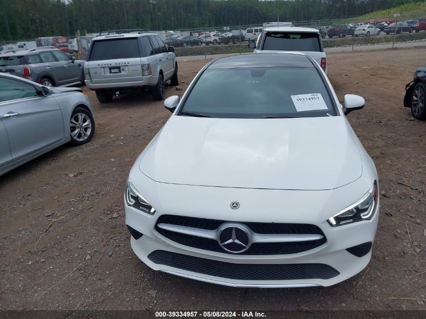 2020 Mercedes-Benz Cla 250 VIN: WDD5J4GB1LN076549 Lot: 39334957