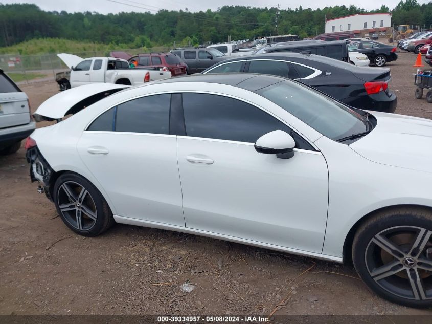 2020 Mercedes-Benz Cla 250 VIN: WDD5J4GB1LN076549 Lot: 39334957