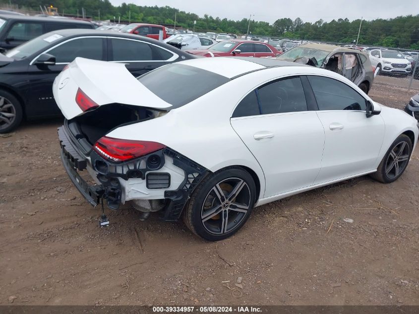 2020 Mercedes-Benz Cla 250 VIN: WDD5J4GB1LN076549 Lot: 39334957