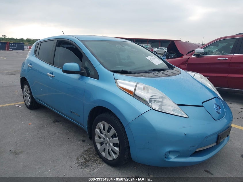 2015 NISSAN LEAF S/SV/SL - 1N4AZ0CP2FC329072