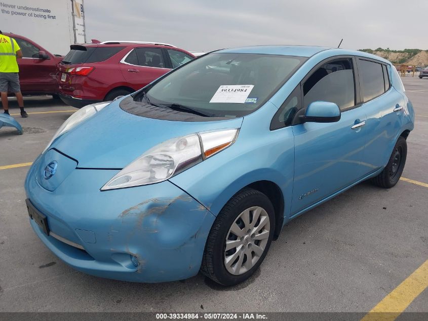 2015 Nissan Leaf S VIN: 1N4AZ0CP2FC329072 Lot: 39334984