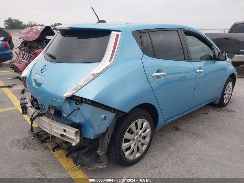 2015 Nissan Leaf S VIN: 1N4AZ0CP2FC329072 Lot: 39334984