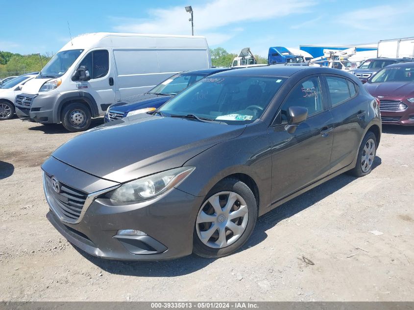 JM1BM1K77E1155482 | 2014 MAZDA MAZDA3