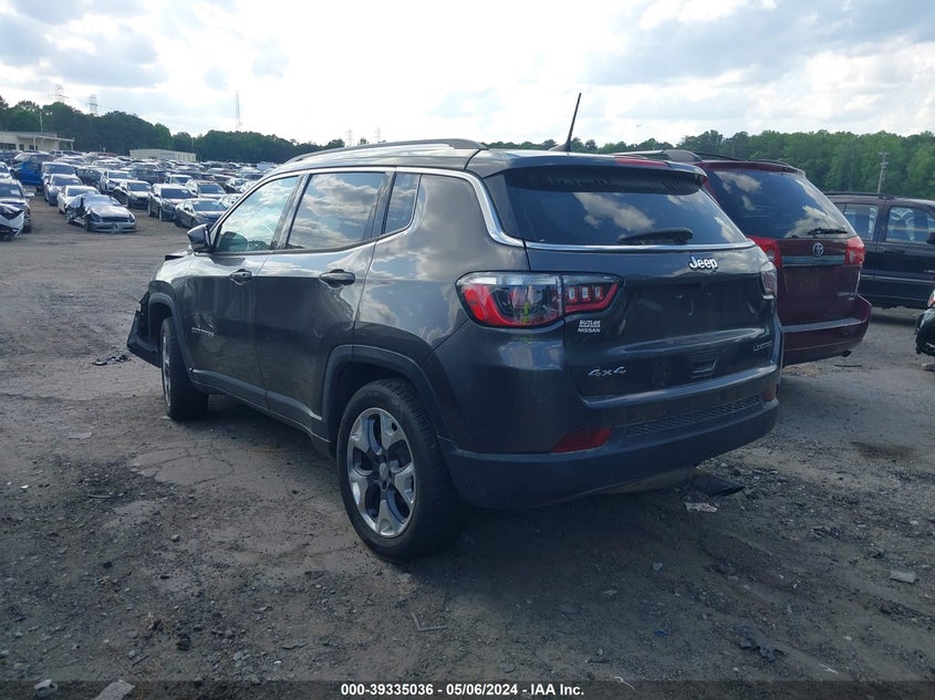 VIN 3C4NJDCB5MT527466 2021 JEEP COMPASS LIMITED 4X4