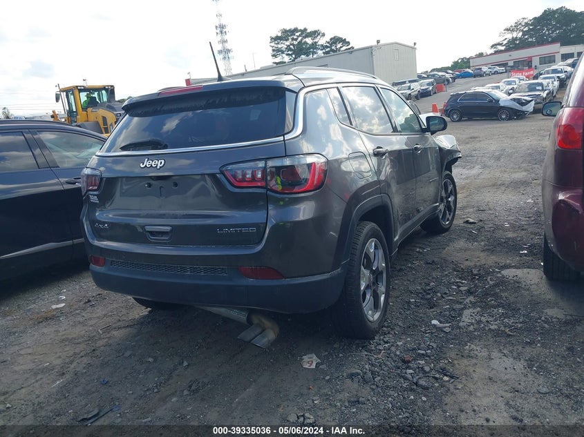VIN 3C4NJDCB5MT527466 2021 JEEP COMPASS LIMITED 4X4