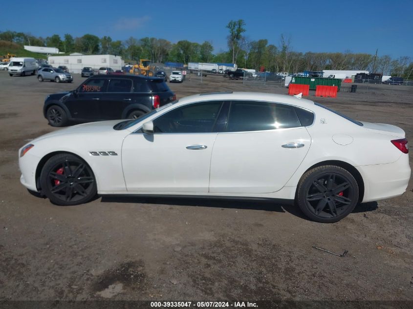 2017 Maserati Quattroporte S Q4 VIN: ZAM56RRA4H1229030 Lot: 39335047