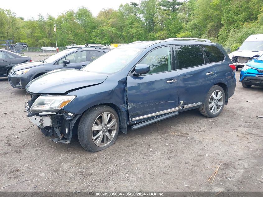 2013 Nissan Pathfinder S/Sv/Sl/Platinum VIN: 5N1AR2MM7DC643223 Lot: 39335084