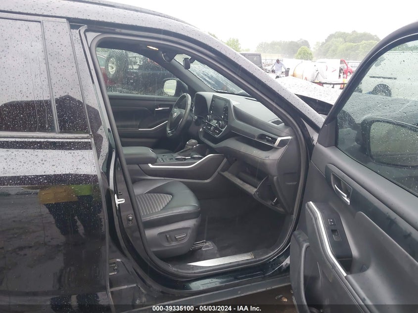 VIN 5TDLZRAH7MS082145 2021 TOYOTA HIGHLANDER XSE
