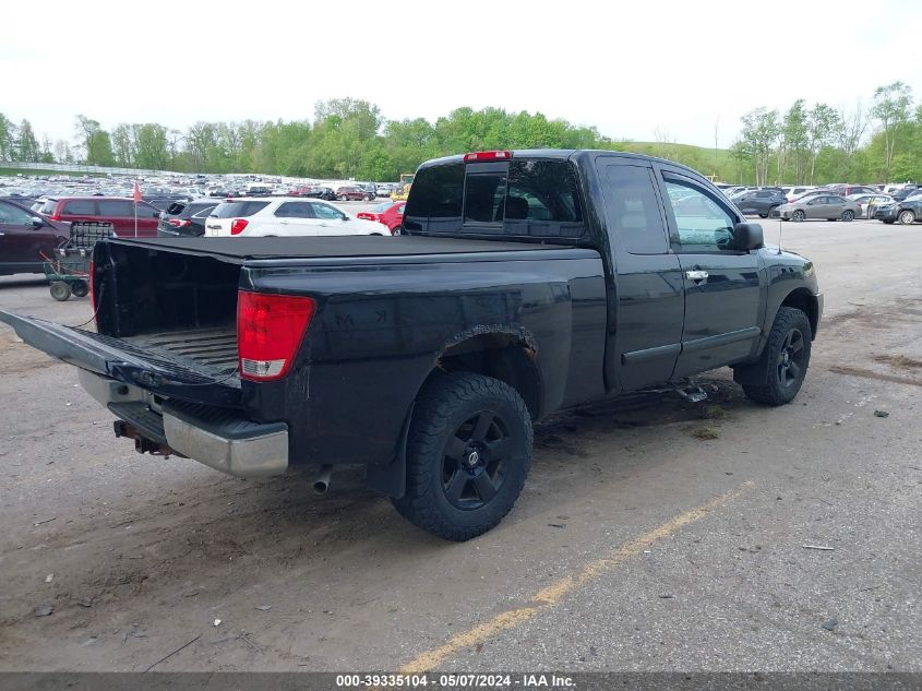 2006 Nissan Titan Se VIN: 1N6BA06B26N543003 Lot: 39335104