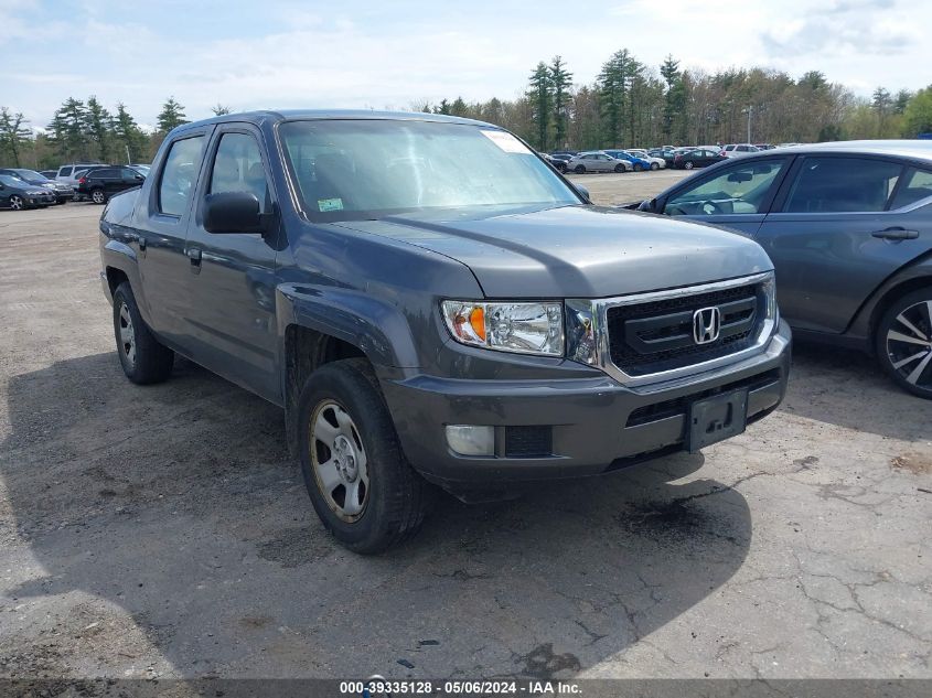 2011 Honda Ridgeline Rt VIN: 5FPYK1F22BB009872 Lot: 39335128