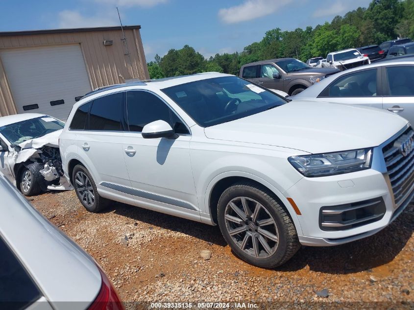 2017 Audi Q7 3.0T Premium VIN: WA1VABF76HD055635 Lot: 39335135