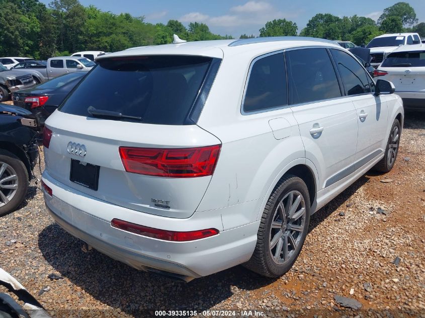 2017 Audi Q7 3.0T Premium VIN: WA1VABF76HD055635 Lot: 39335135