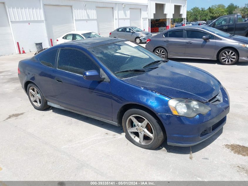 2002 Acura Rsx VIN: JH4DC54812C027200 Lot: 39335141