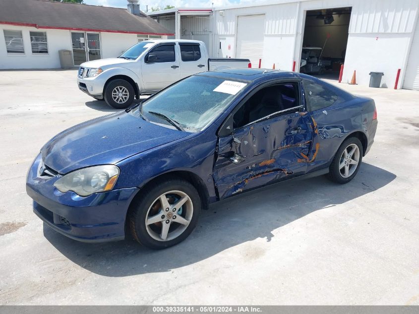 2002 Acura Rsx VIN: JH4DC54812C027200 Lot: 39335141