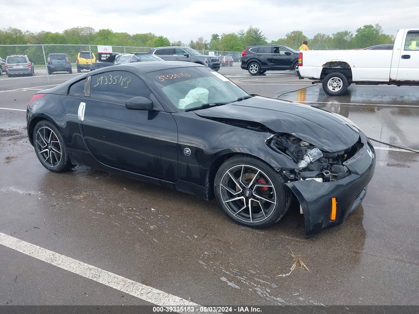 2003 Nissan 350Z Enthusiast VIN: JN1AZ34E23T010780 Lot: 39335183