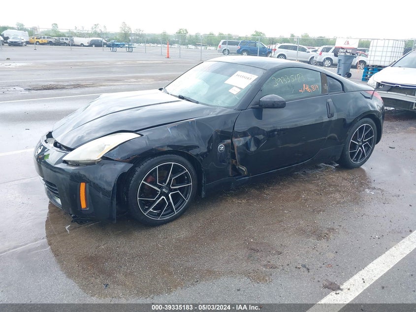 2003 Nissan 350Z Enthusiast VIN: JN1AZ34E23T010780 Lot: 39335183