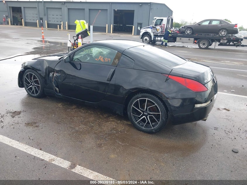 2003 Nissan 350Z Enthusiast VIN: JN1AZ34E23T010780 Lot: 39335183